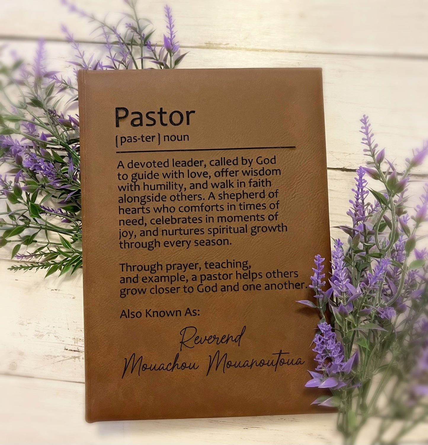 Custom Engraved Journal