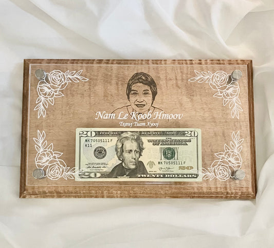 Money Blessing Plaque
