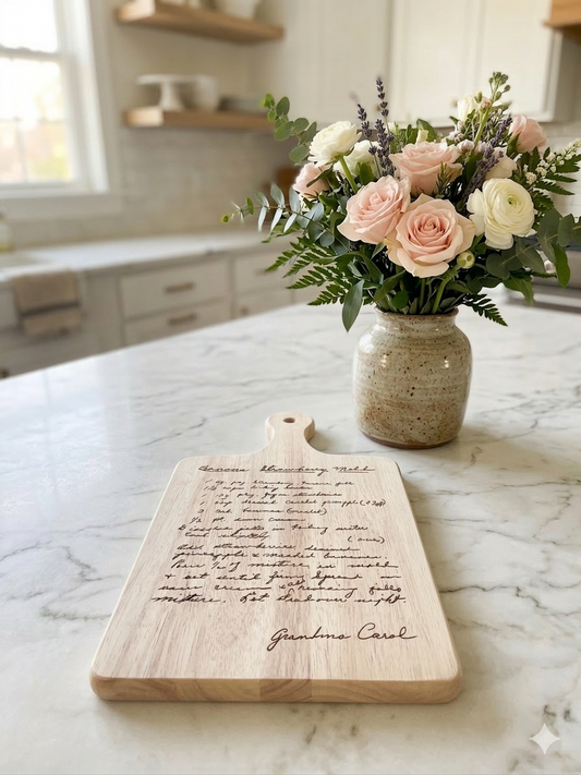 Recipe Engraving Board