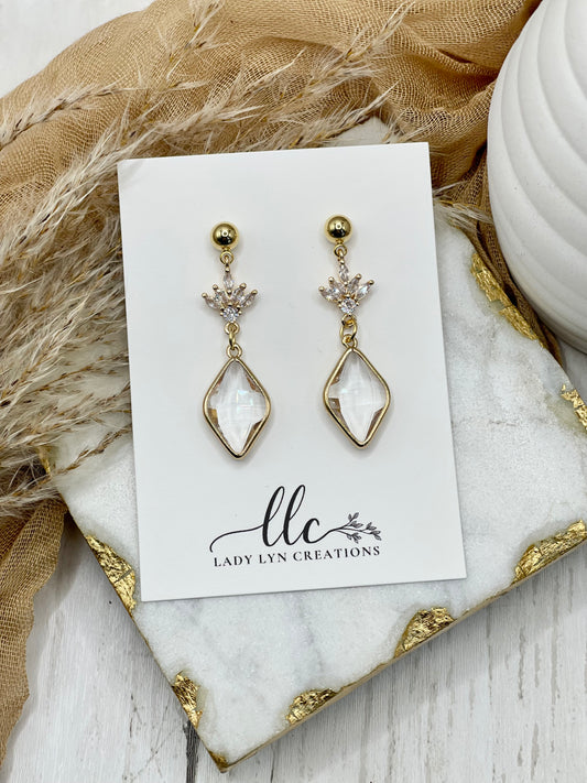 Caitlyn Crystal CZ Earring