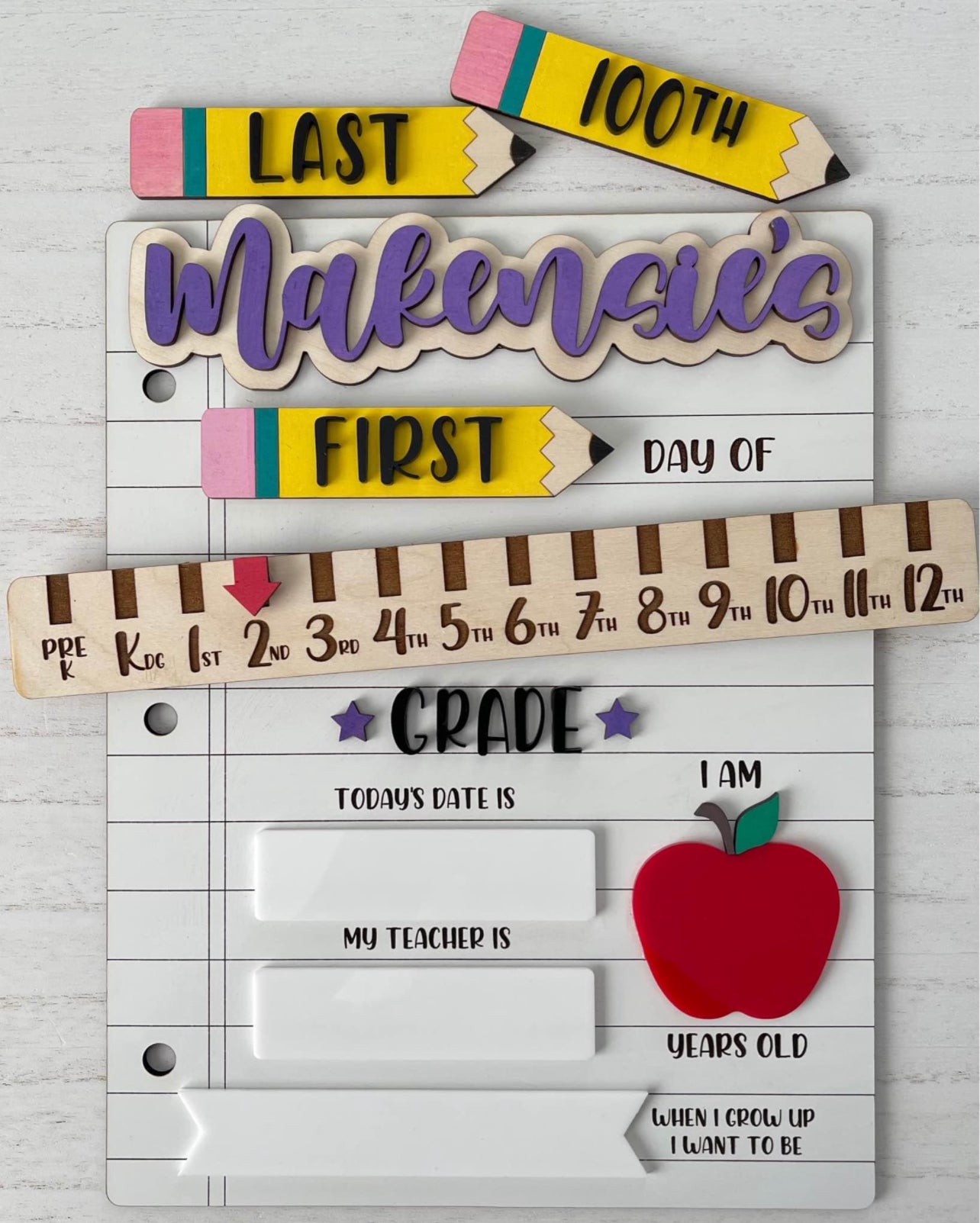 Children’s School Sign