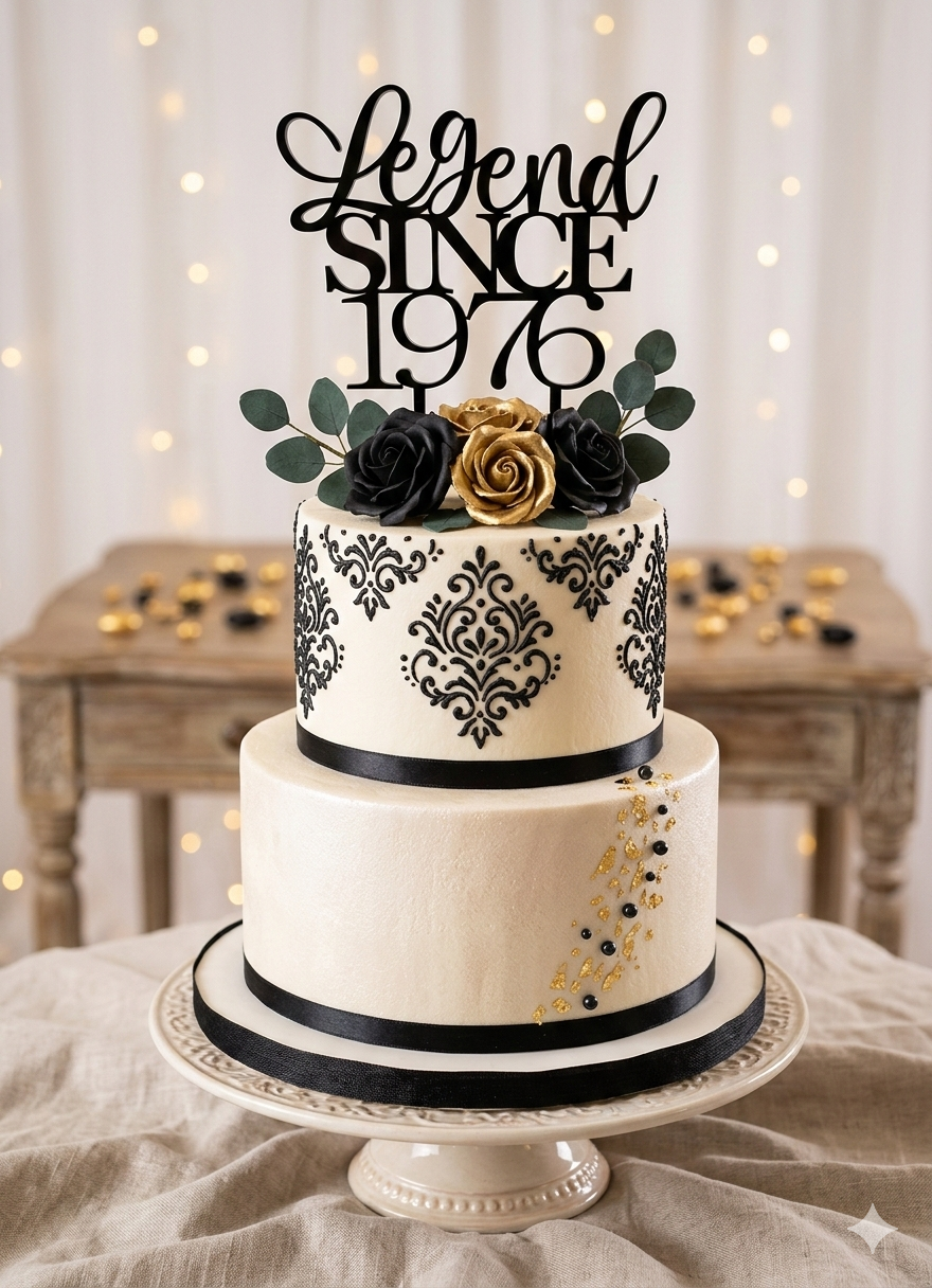 Acrylic Cake Topper