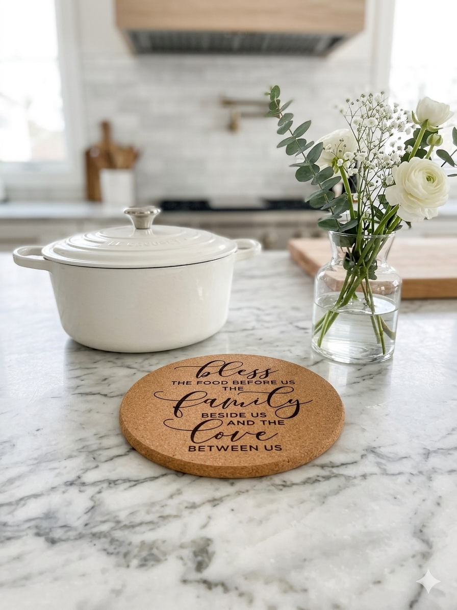 Custom Cork Trivet