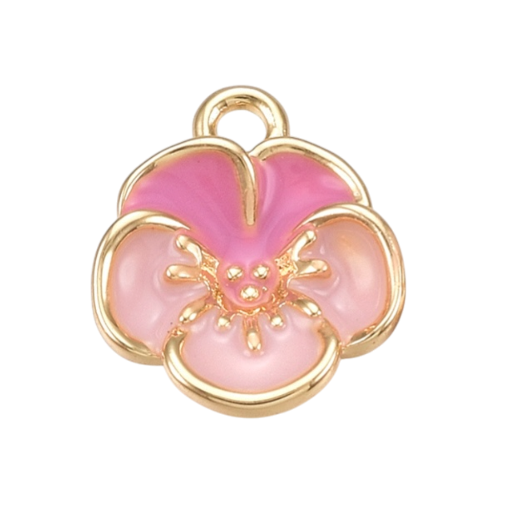 Flower Pink Charm