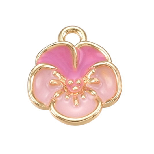 Flower Pink Charm
