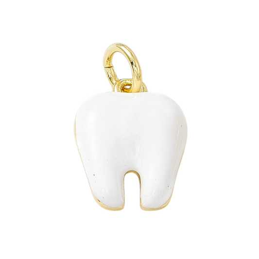 Teeth White Enamel Charm