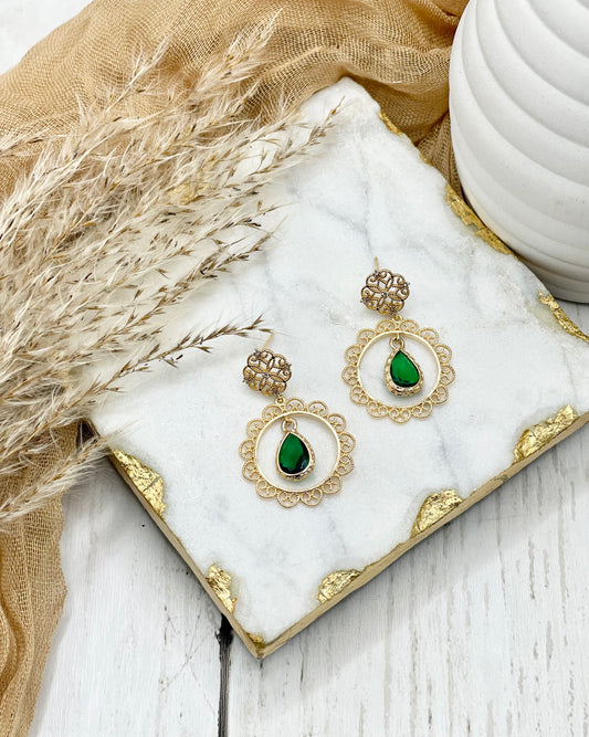 Evelyn Gem Earring