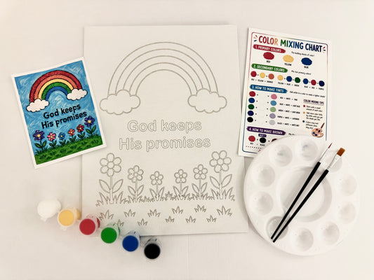 God Keeps His Promises Paint Kit