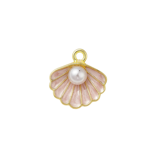 Shell Pearl Charm